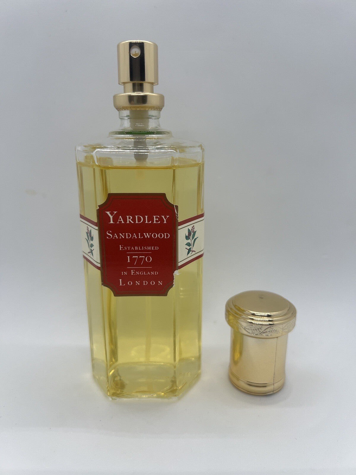 Yardley Sandalwood Edt 120ml/4 oz Rare HTF No box  Vintage see pics3