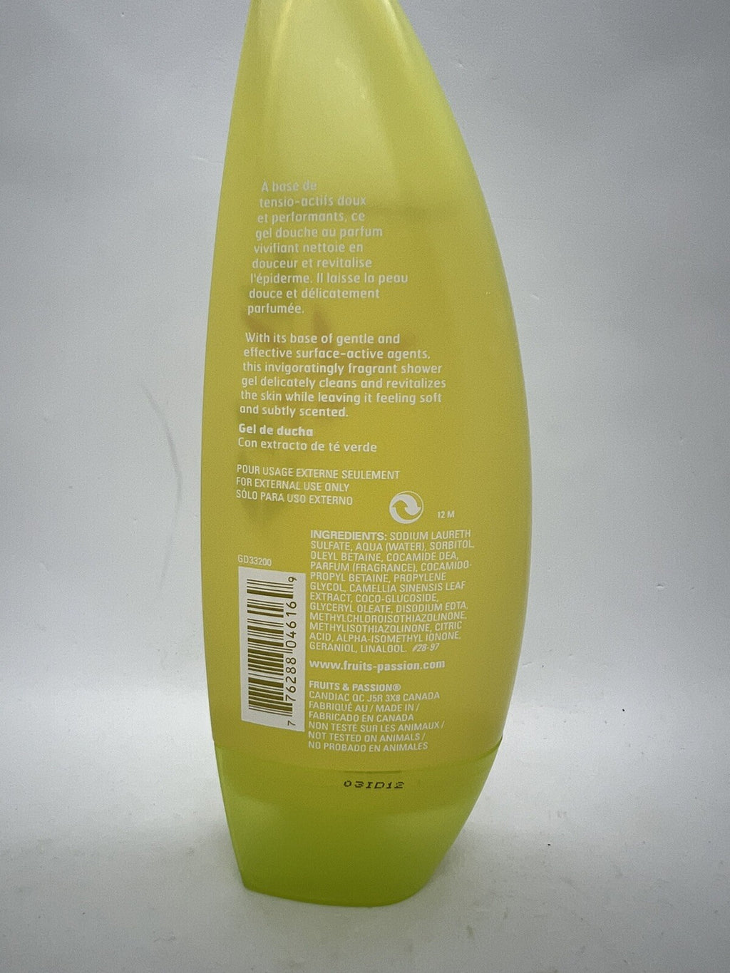 Thé Vert/Green Tea By Fruits & Passion Gift Set edt+Shower Gel+Body Souffle13