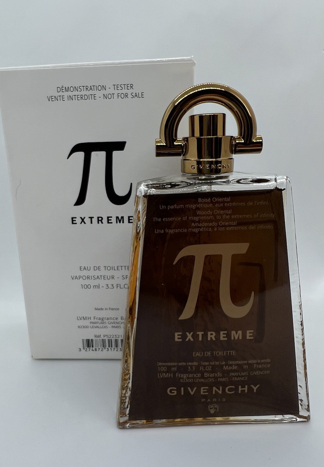 Givenchy Pi EXTREME  Edt 3.3oz/100ml TESTER DISCONTINUED4