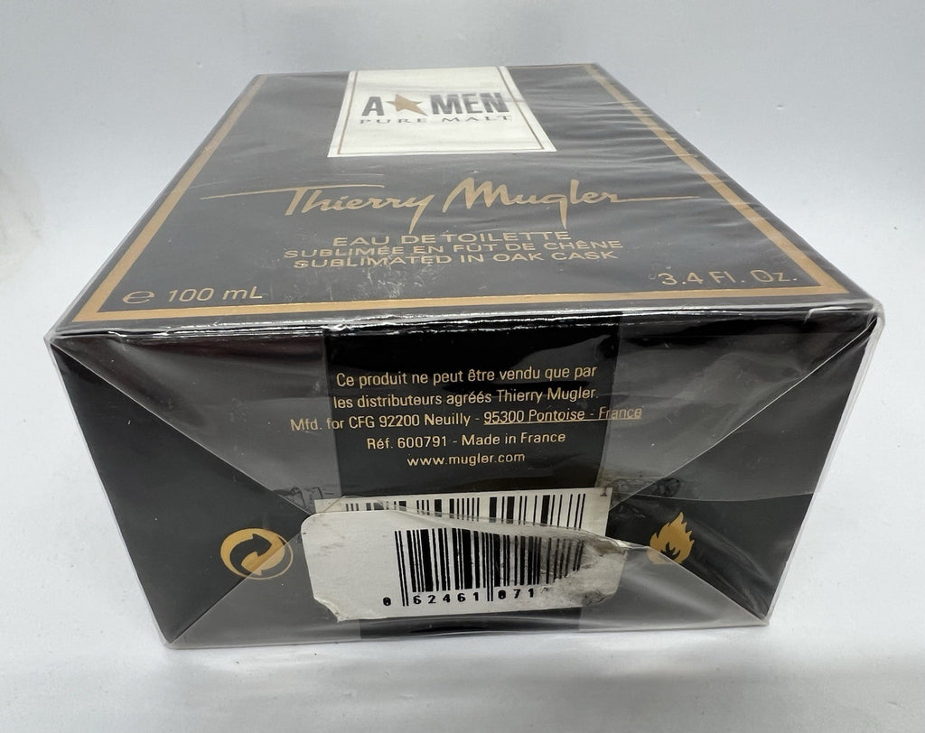 Thierry Mugler Pure Malt EDT 100ml/3.4oz Discontinued (SEALED) 2015 Batch5