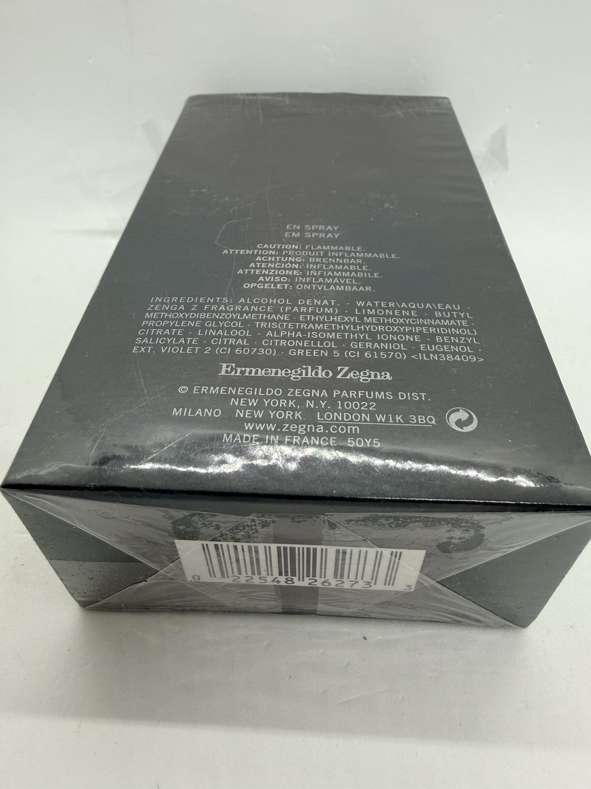 Z ZEGNA EDT By Ermenegildo Zegna 100ml DISCONTINUED & RARE!9