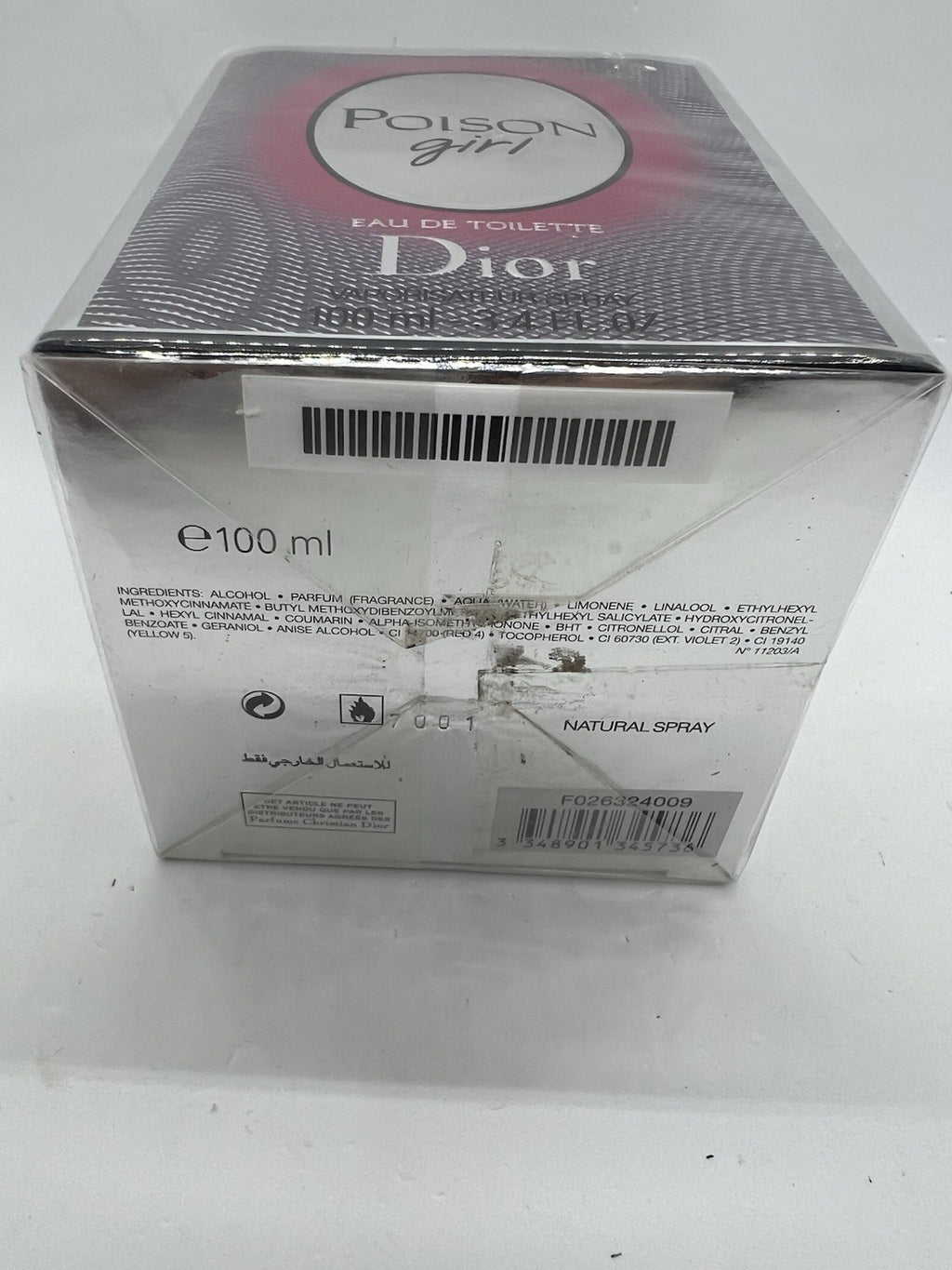 Dior Poison Girl edt 100ml/3.4 oz (2017 Batch) SEALED.3
