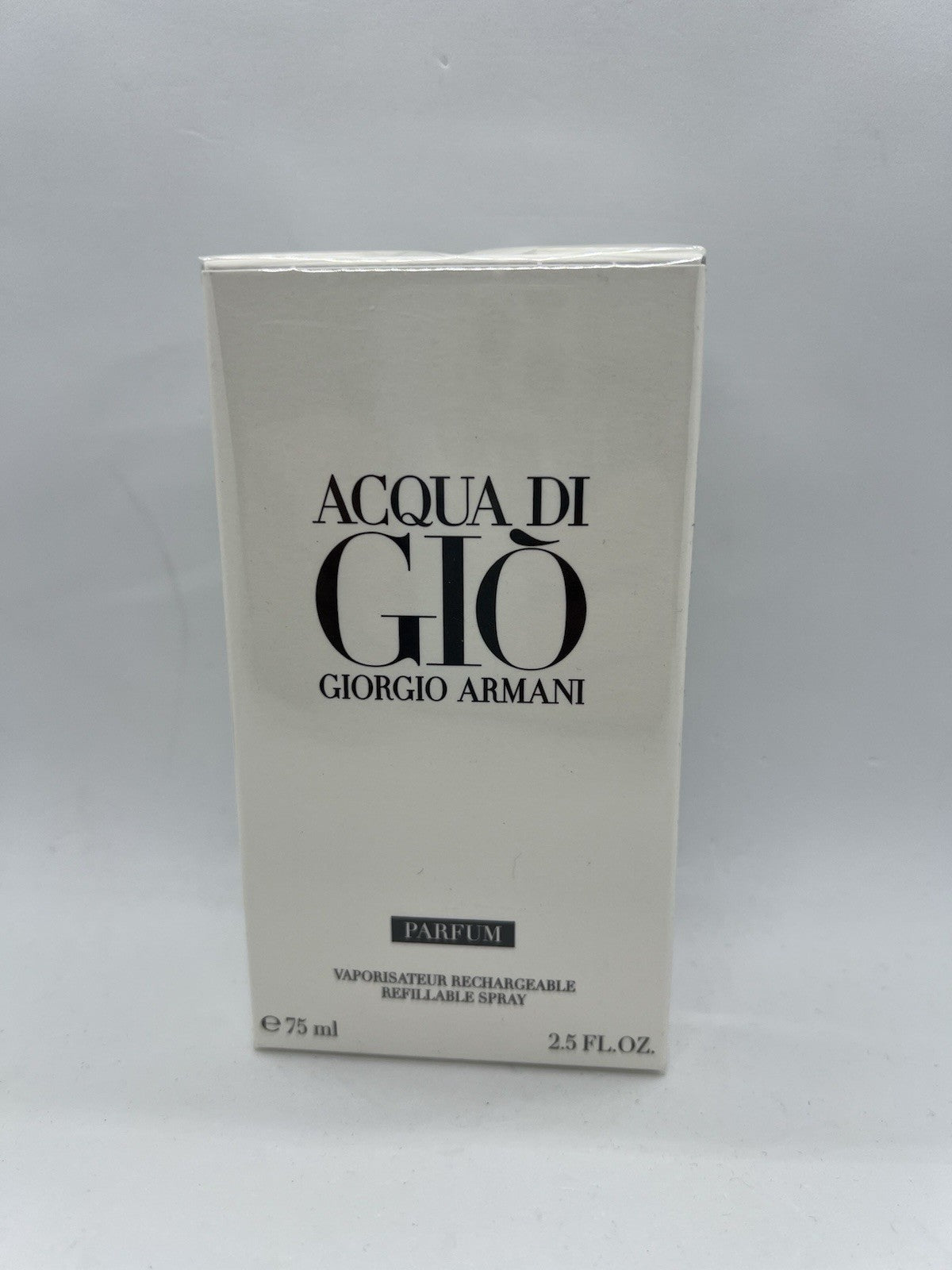 Armani Acqua Di Gio Parfum  75ml/2.5 Oz  (SEALED)0