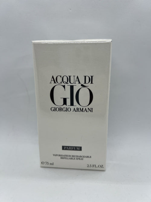 Armani Acqua Di Gio Parfum  75ml/2.5 Oz  (SEALED)0