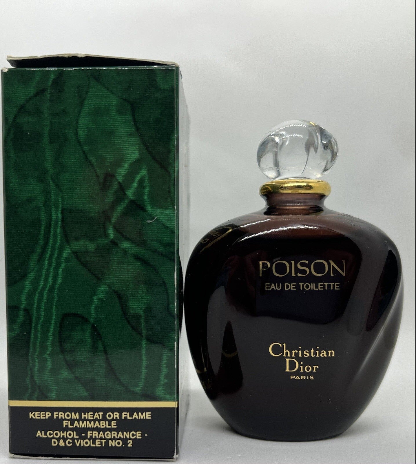 Dior Poison Edt 1.7oz/50ml Rare 33 Avenue Houche Vintage BATCH 8G01 Splash4