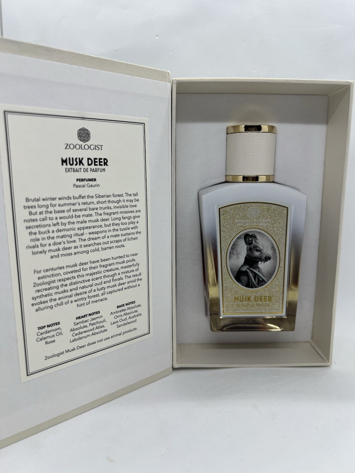 Zoologist Musk D.e.e.r Extrait De Parfum 60ml (Limited Edition) See Pics1