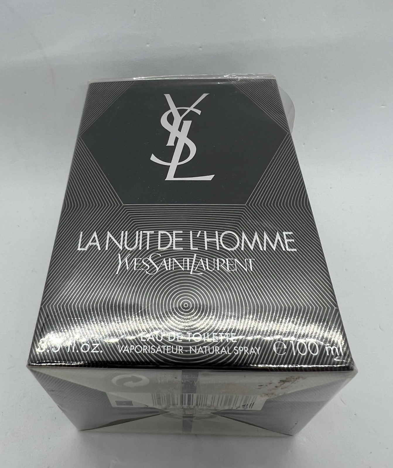 (YSL LNDL) LA NUIT DE L’HOMME  EDT 100ML/3.3 OZ (2011 BATCH) SEALED/RARE.2