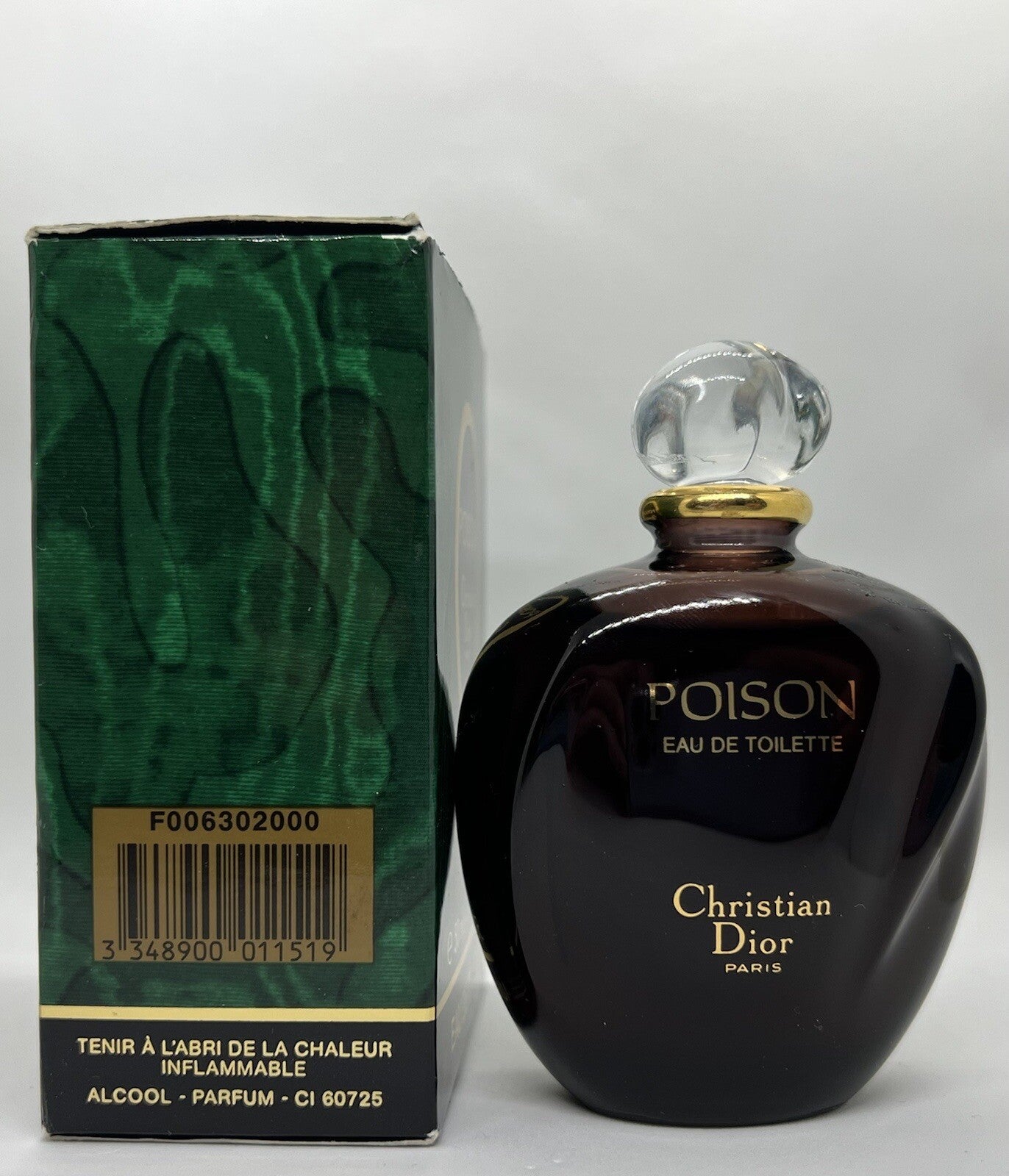 Dior Poison Edt 1.7oz/50ml Rare 33 Avenue Houche Vintage BATCH 8G01 Splash3