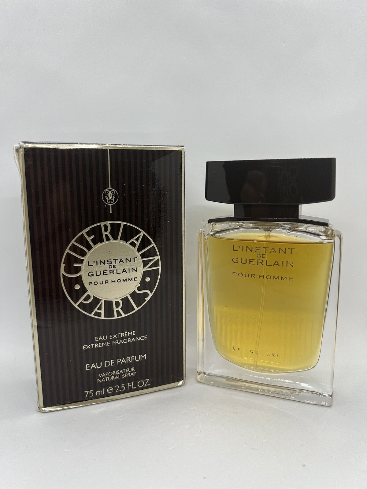 L'Instant de Guerlain Pour Homme Eau Extreme Edp 75ml (LIDGE) 2014 No Black Rims0