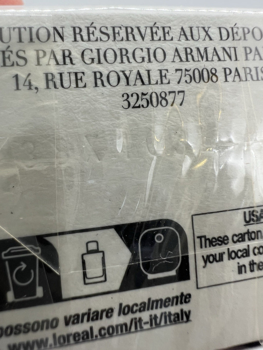 Armani Acqua Di Gio Parfum  75ml/2.5 Oz  (SEALED)5