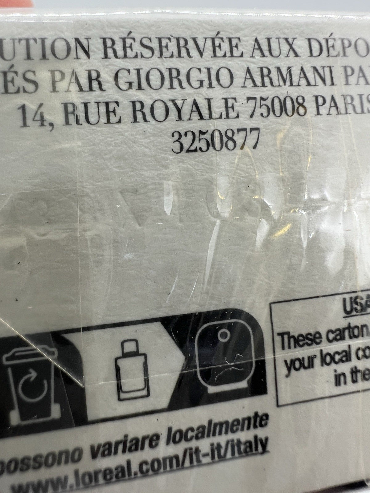 Armani Acqua Di Gio Parfum  75ml/2.5 Oz  (SEALED)5