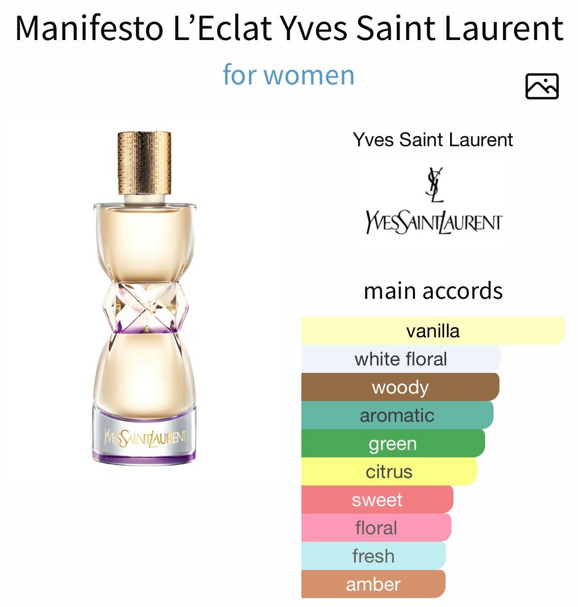 YSL Manifesto L'eclat edt 3 fl oz./ 90ml Discontinued (See Pics)4