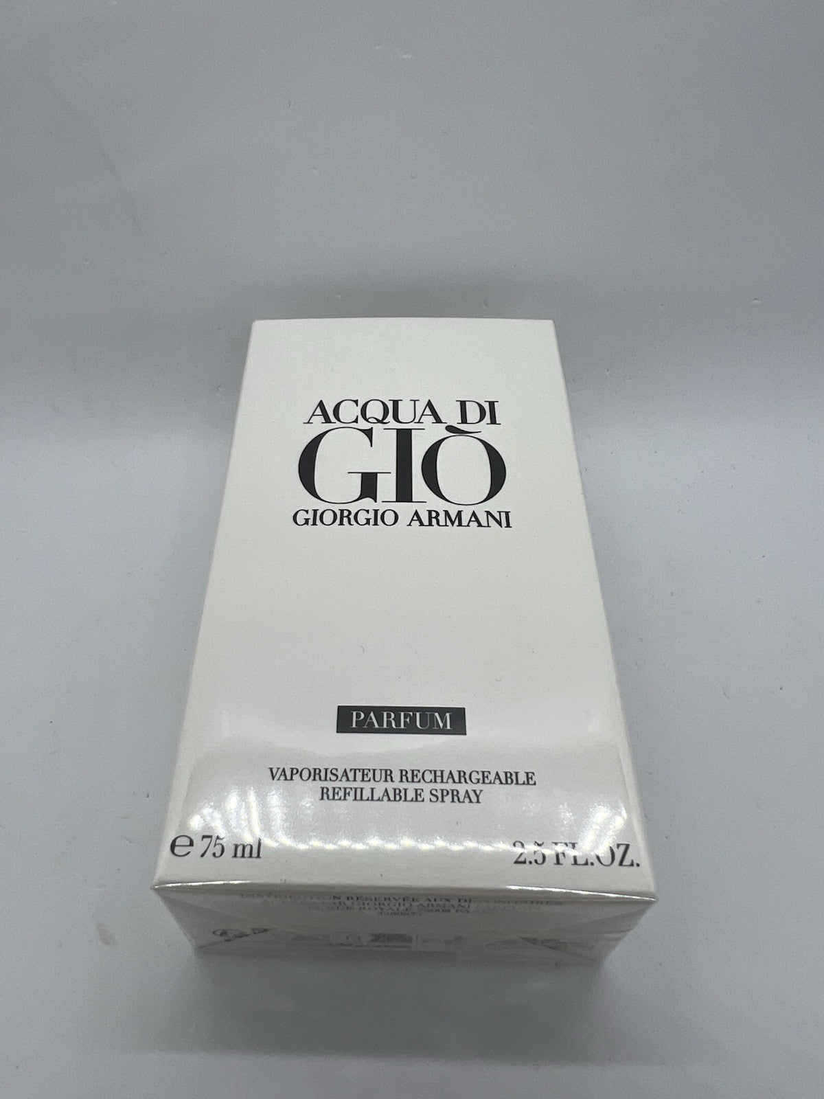 Armani Acqua Di Gio Parfum  75ml/2.5 Oz  (SEALED)1