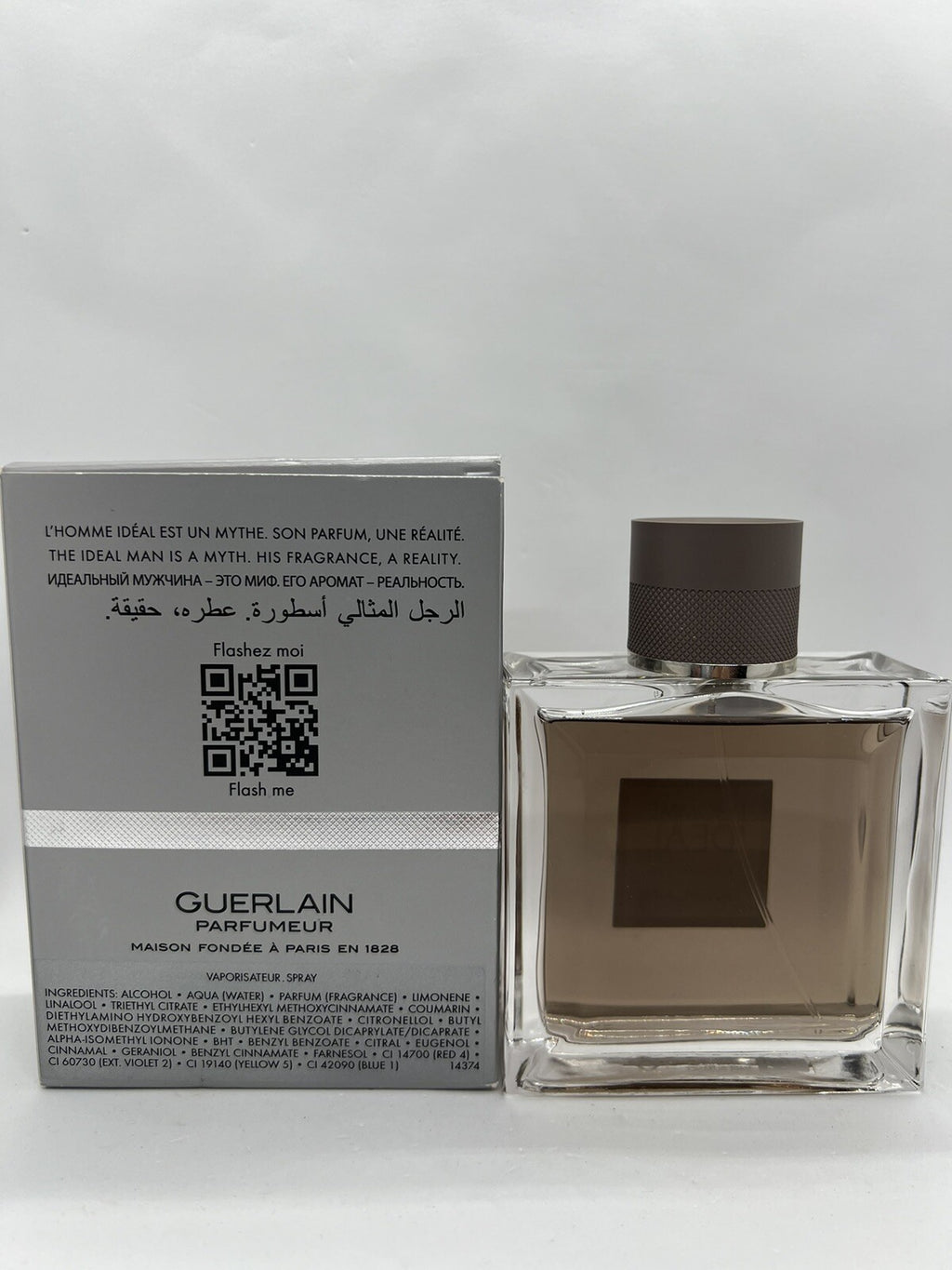 Guerlain L'Homme Ideal Edp  3.3 oz./ 100ml Brown Cap See Pics1