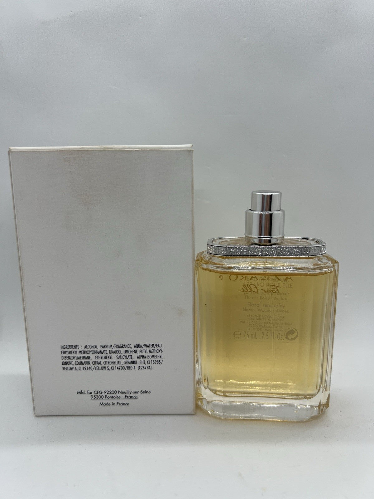 Azzaro Pour Elle edp 75ml/3.4 Oz , Tester Without Cap (Discontinued/HTF)1