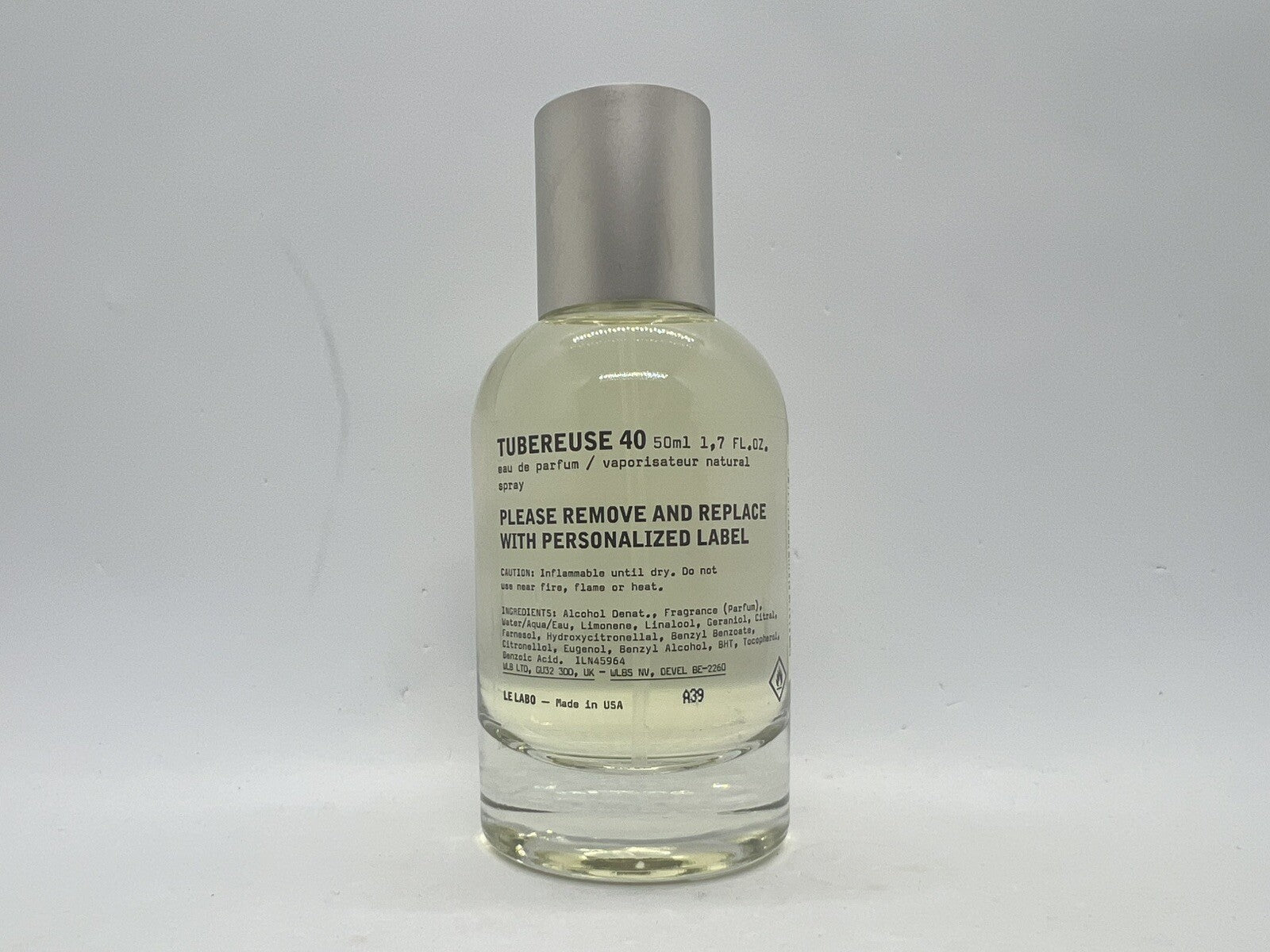 Le Labo Tubereuse 40 New York  1.7 Oz/ 50ml Tester No box See photos0
