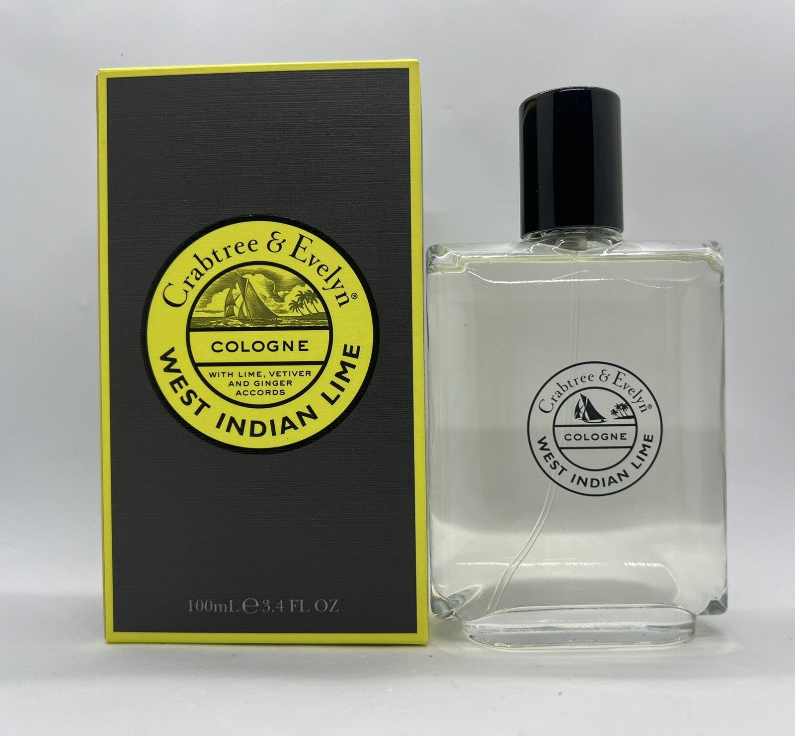Crabtree & Evelyn West Indian Lime edt 100ml/3.4 Oz Rare & Discontinued1