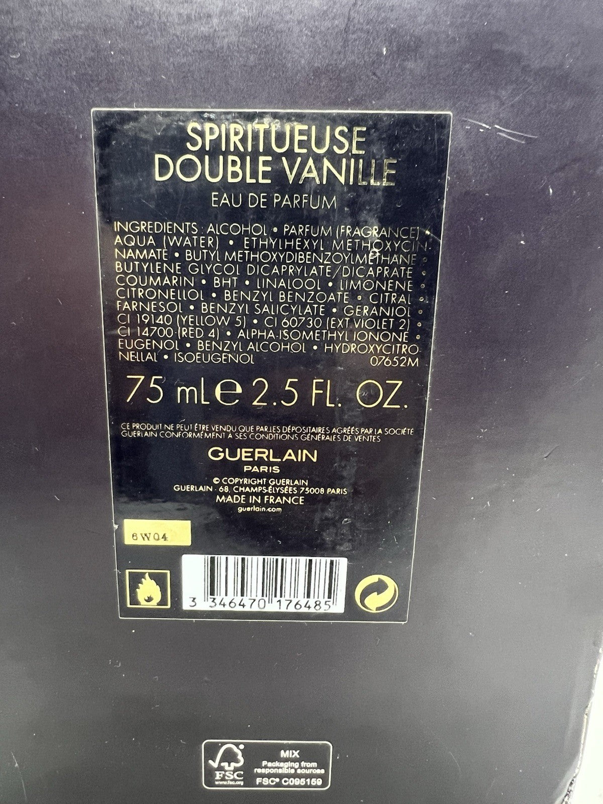 Guerlain Spiritueuse Double Vanille EDP 2.5oz/75ml (2016) Puff  Spray, See pix10
