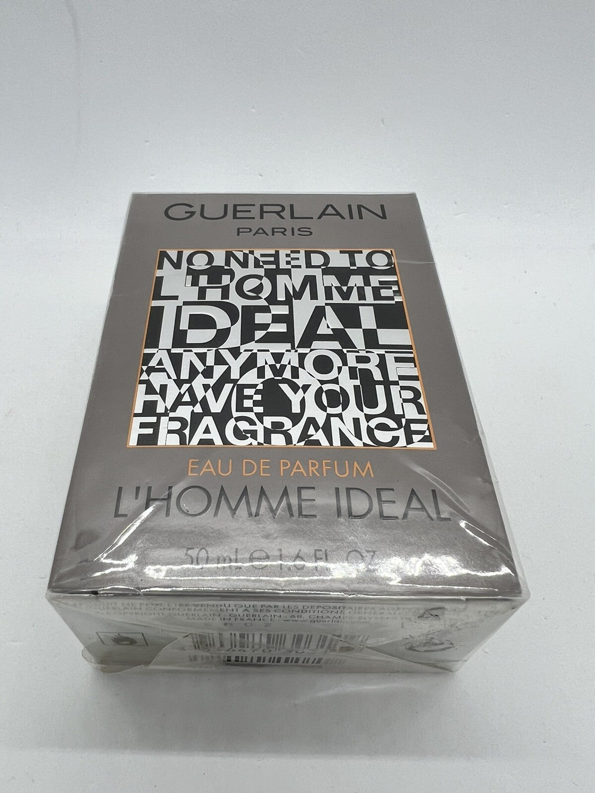 Guerlain L'Homme Ideal Edp  1.6 oz./ 50ml Brown Cap 2016 Batch. BNIB.7