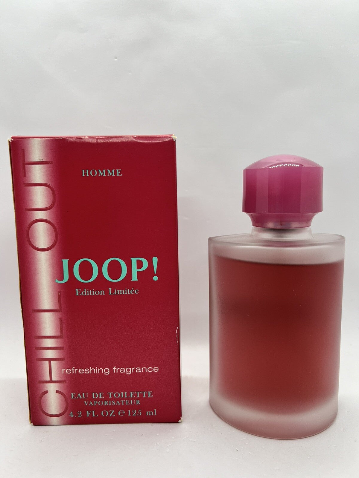 Joop! Homme Chill Out EDT Limited Edition 4.2 oz/125ml RARE HTF DISCONTINUED2