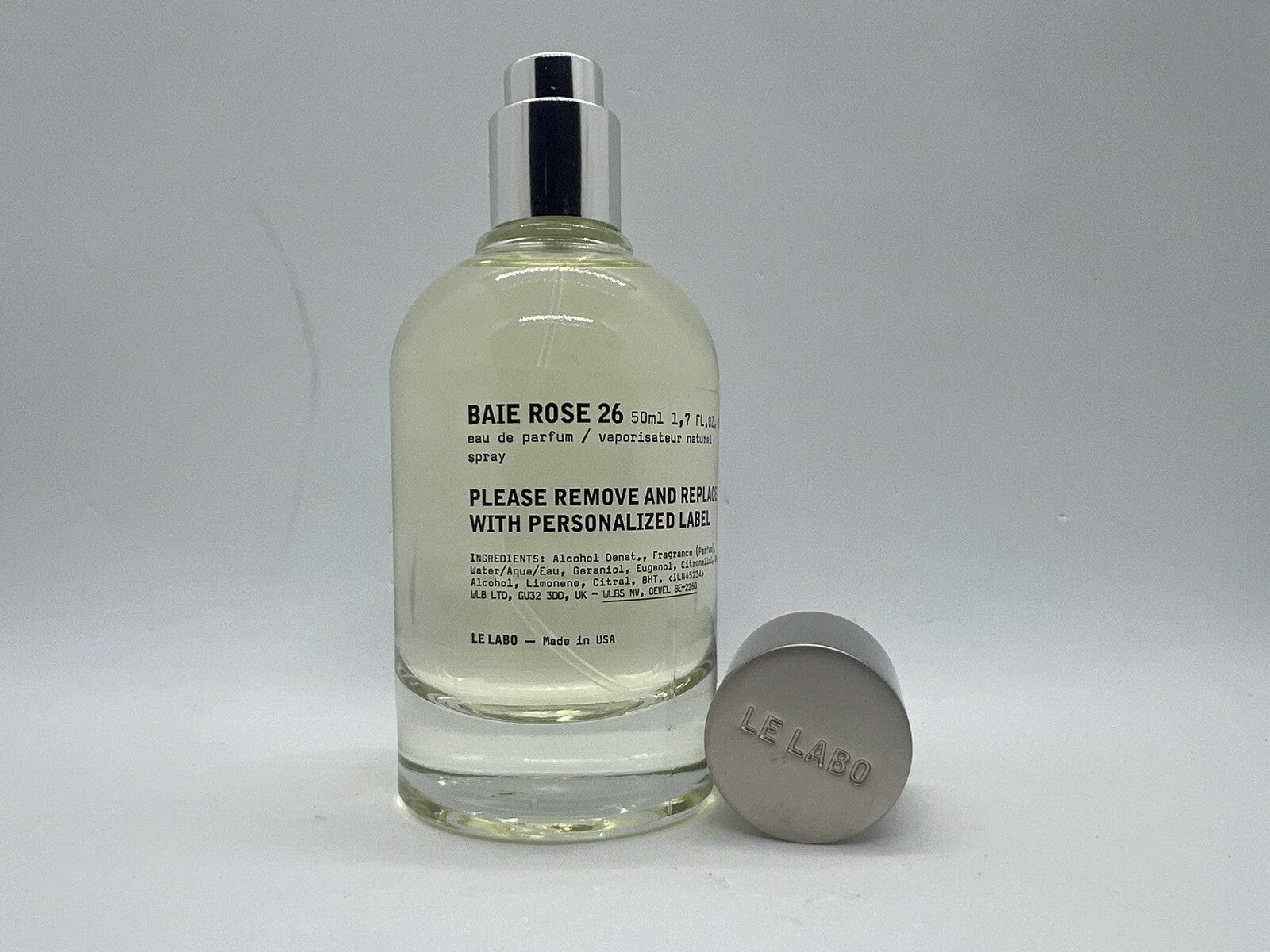 Le Labo Baie Rose 26  edp Chicago 1.7 Oz/ 50ml Tester No box See photos4