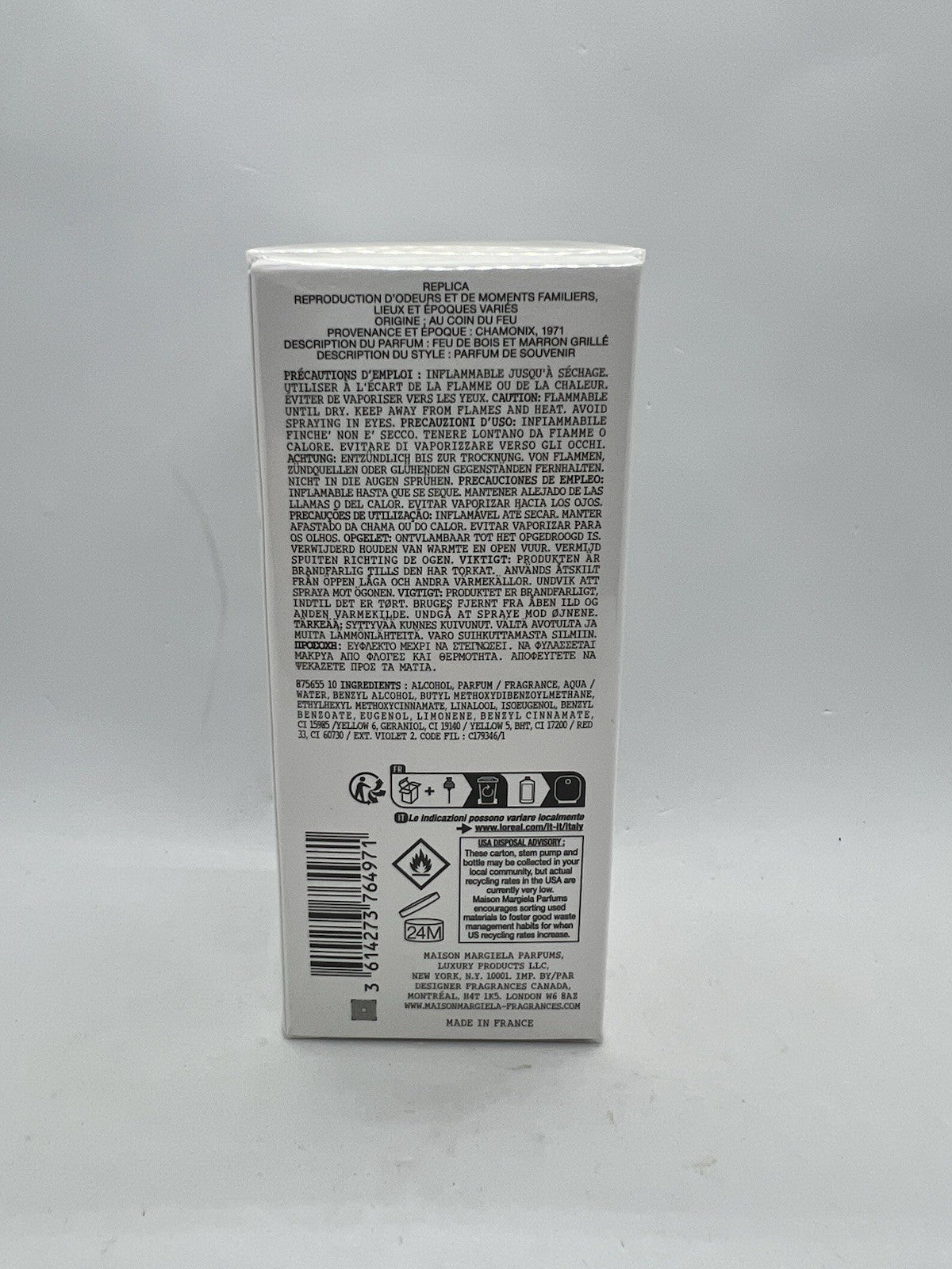 MAISON MARGIELA REPLICA BY THE FIREPLACE EDP 3.4oz/100ml LIMITED EDITION2
