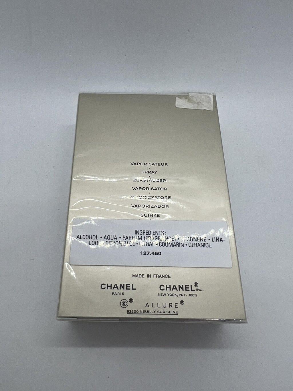 Allure Homme Edition Blanche C.h.a.n.e.l 50ml/1.7oz (EDT CONCENTREE) Rare & HTF5