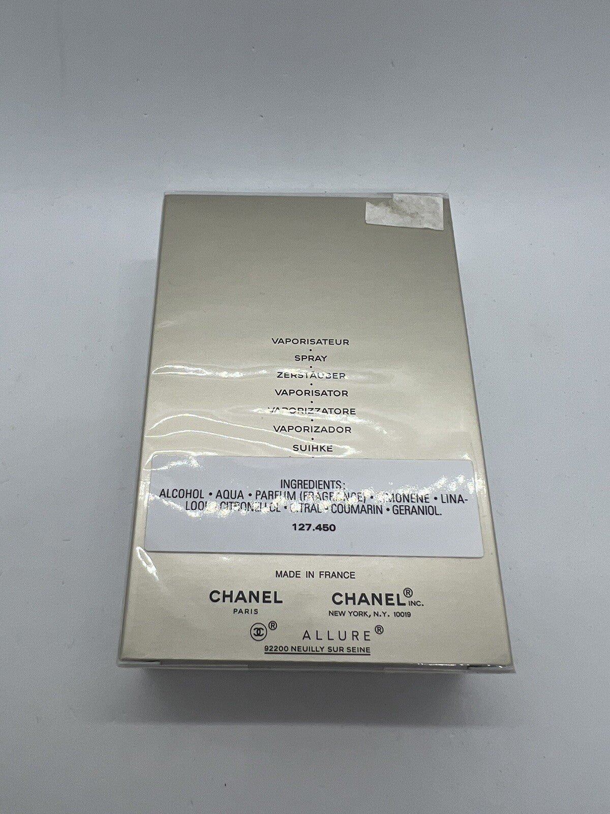 Allure Homme Edition Blanche C.h.a.n.e.l 50ml/1.7oz (EDT CONCENTREE) Rare & HTF5