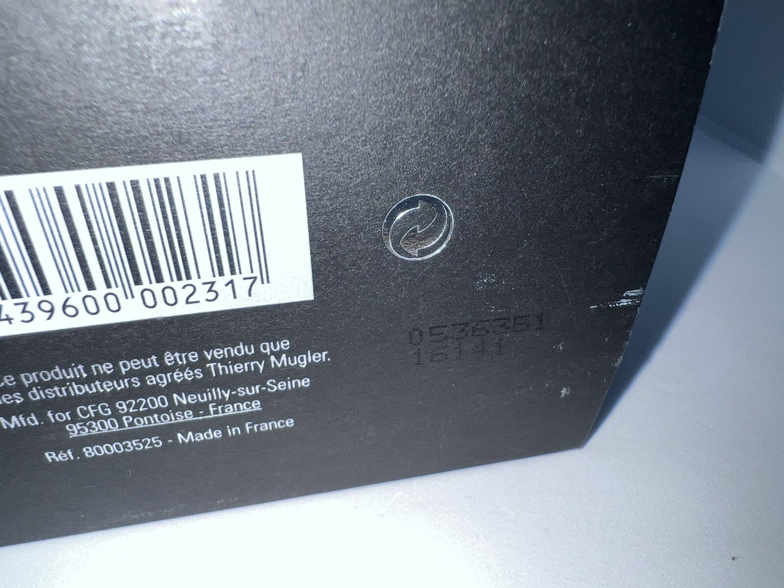 Mugler Les Exceptions Cuir Impertinent Edp 80ml/2.6oz See Pics4