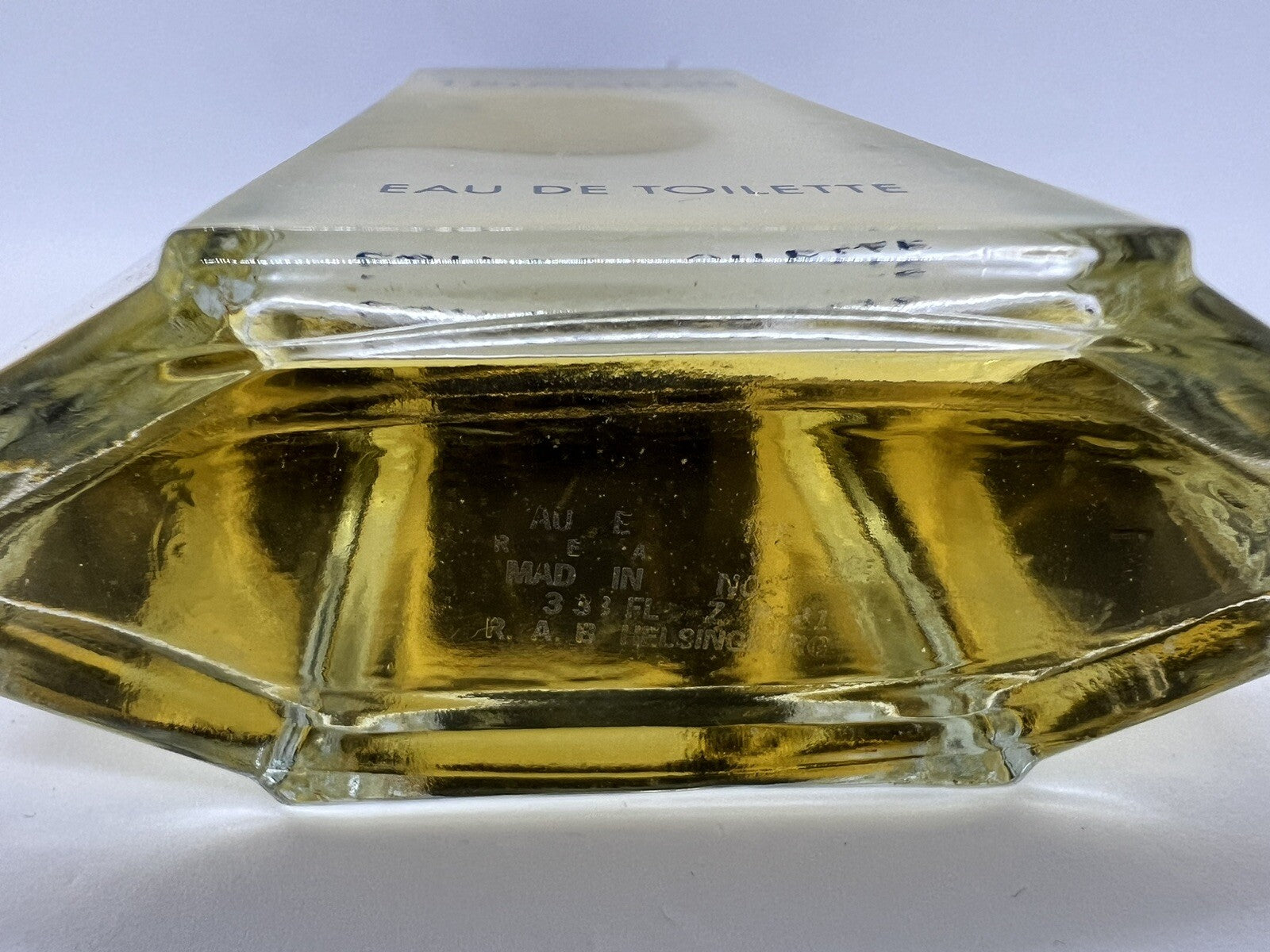 YVES ROCHER TRIMARAN EDT  SPLASH 3.3oz/100ml Vintage And Rare. No Box. See Pics2