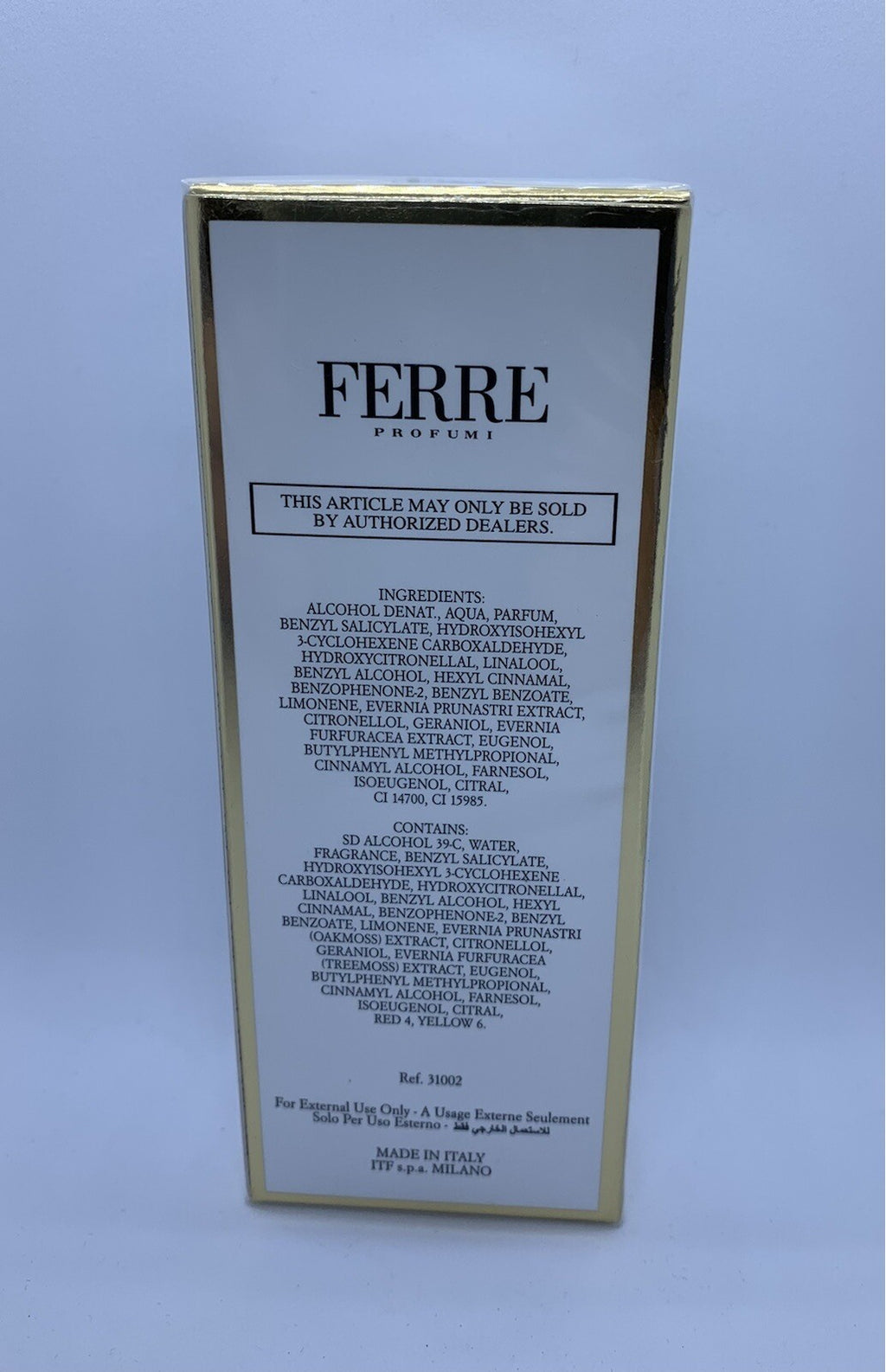 FERRE by GIANFRANCO FERRE for Women 1.7oz/50ml Edt Spray Vintage Formula1