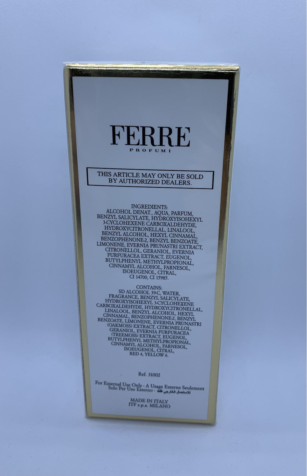 FERRE by GIANFRANCO FERRE for Women 1.7oz/50ml Edt Spray Vintage Formula1