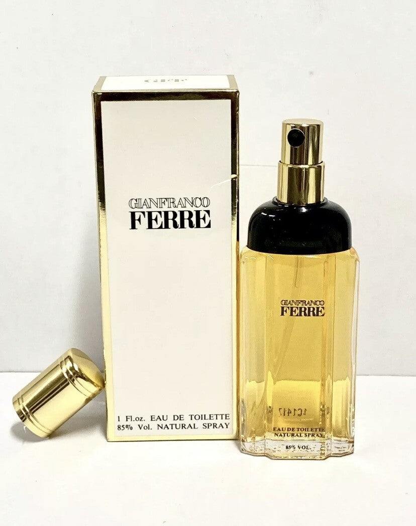 FERRE by GIANFRANCO FERRE for Women 1 oz/30ml Edt Spray Vintage Rare Sealed1