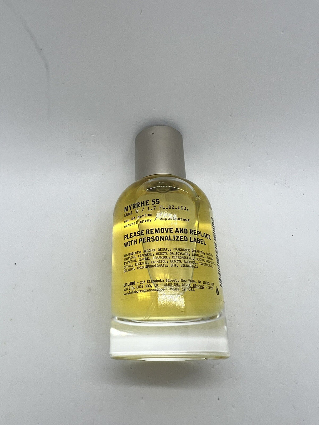 Le Labo Myrrhe 55 edp Shanghai 1.7 Oz/ 50ml Tester No box See photos3