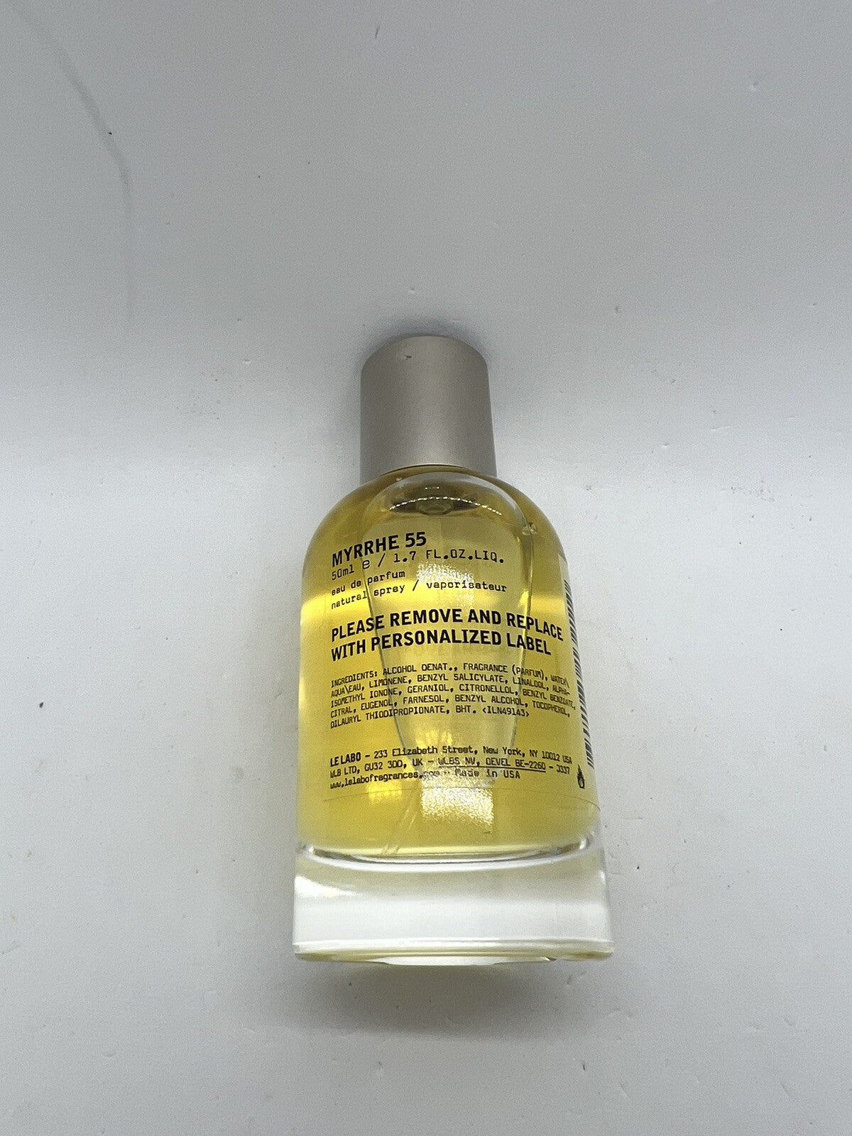 Le Labo Myrrhe 55 edp Shanghai 1.7 Oz/ 50ml Tester No box See photos3