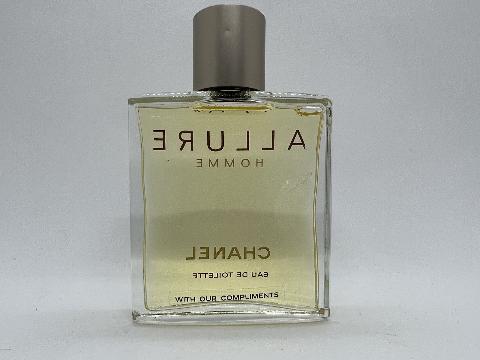 Rare Allure Homme Edt 50ml/1.7oz Splash Bottle No Box Vintage See Pics1