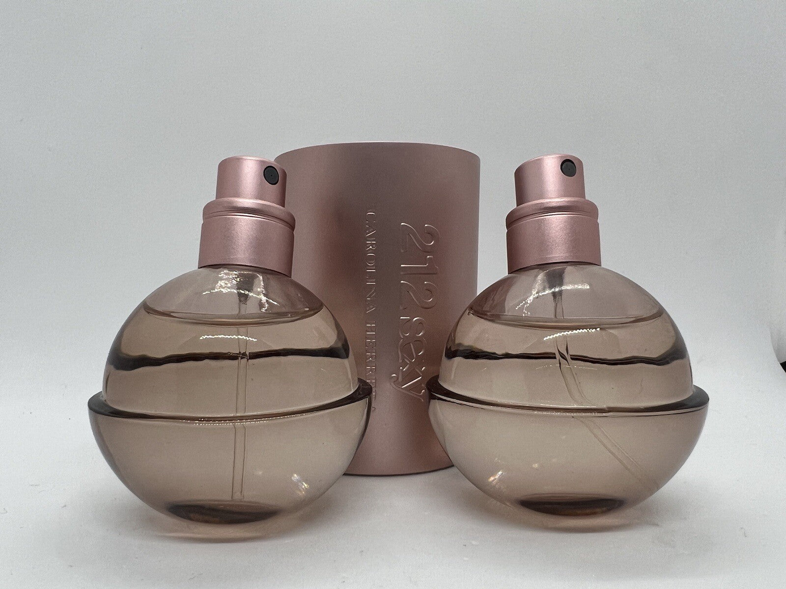 212 VIP Rose edp 50ml + 212 Sexy edp 60ml By Carolina Herrera  no box see photos9