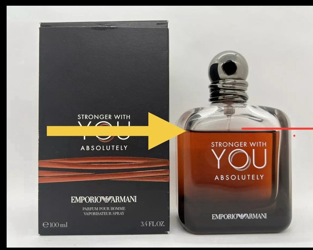 Stronger with You Absolutely Parfum Pour Homme By Giorgio Armani 100ml (See Pix)1
