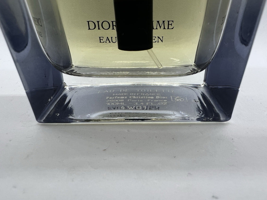 Dior Homme Eau For Men edt 3.4 oz/100ml 2014 batch (4W01) See Photos4