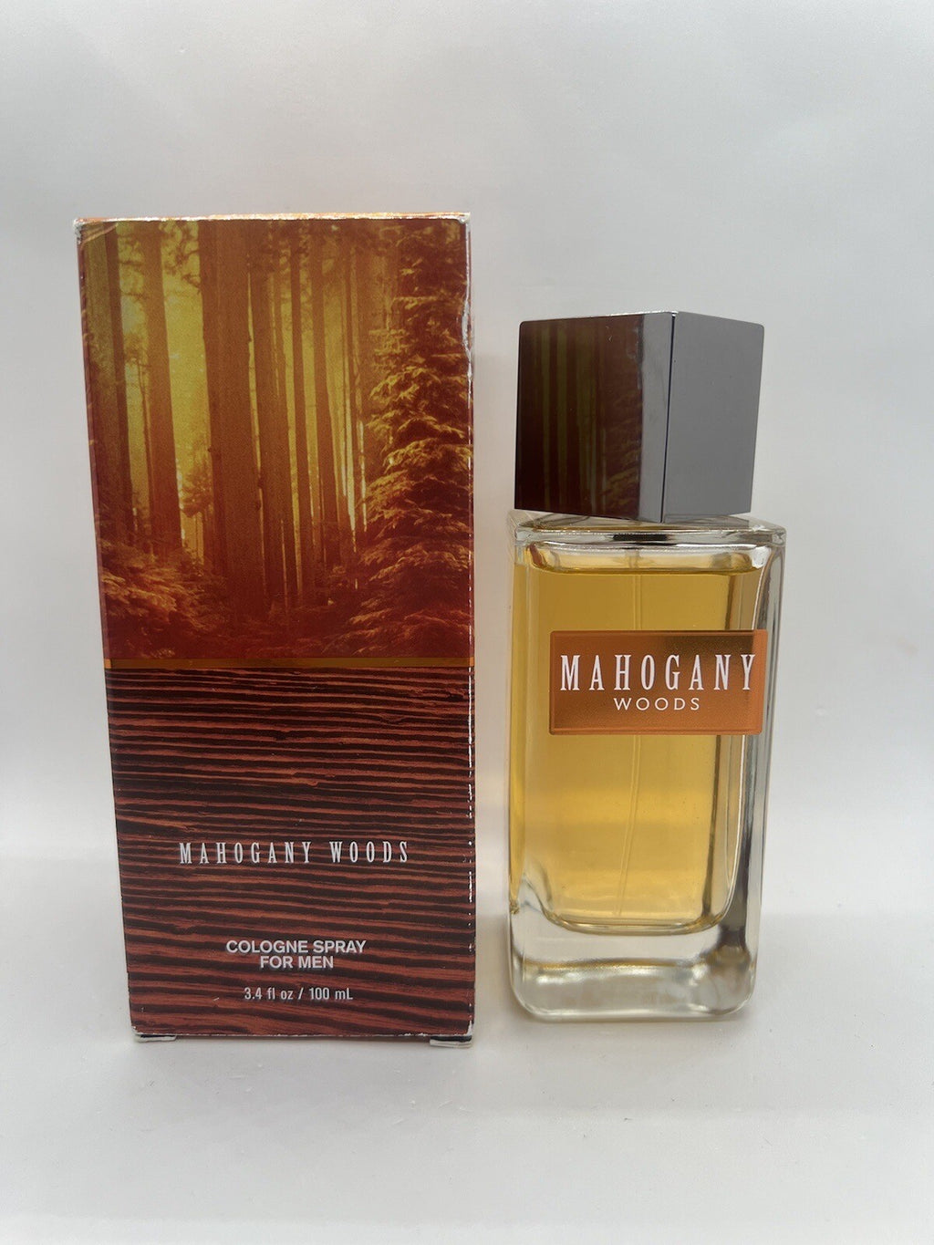 Bath & Body Works MAHOGANY WOODS 3.4 oz /100ml+Shower Gel+Body Lotion (Rare)18