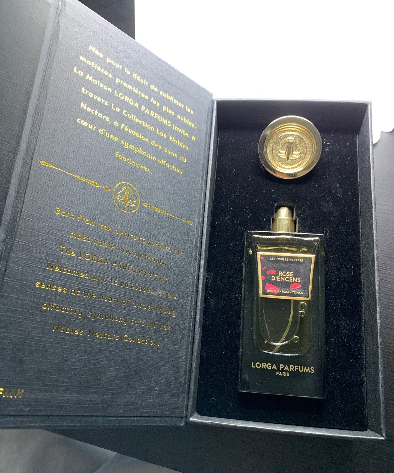 LORGA PARFUMS  ROSE D’ENCENS  Extrait De Parfum 65ML ((See Photos))3