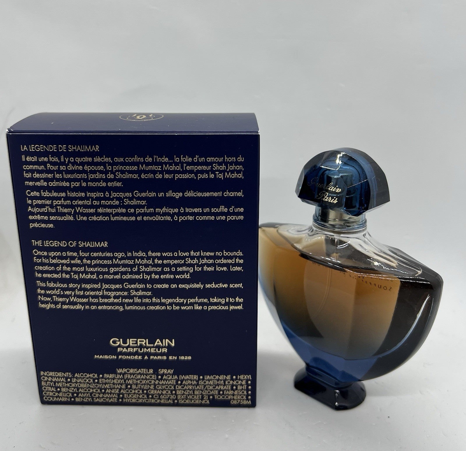 Guerlain Shalimar Souffle De Parfum 1.6 Oz/50ml First Batch 2014 See Pix2