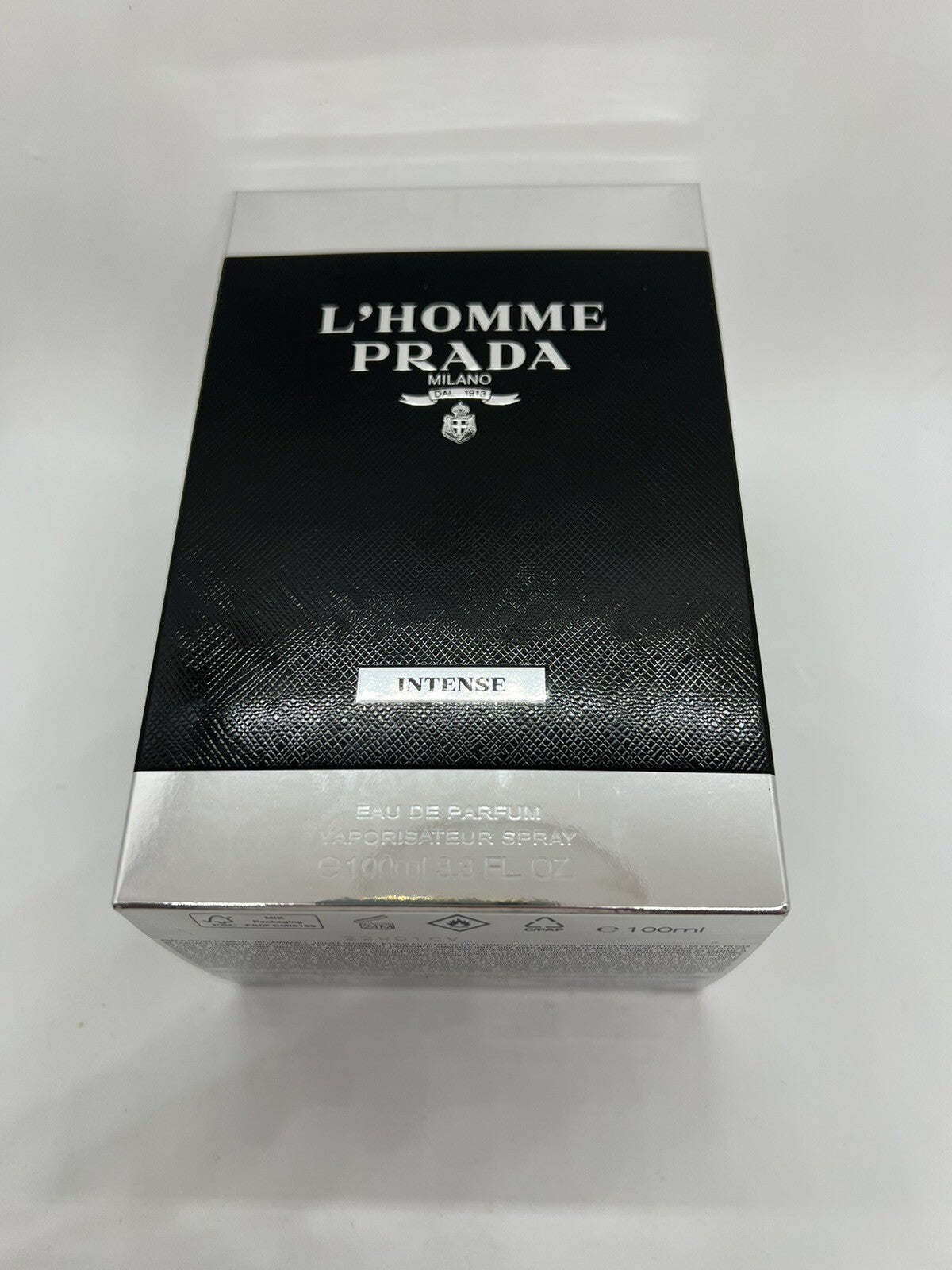 Prada L’homm intense Edp 100ml /3.4 oz  DISCONTINUED open box1