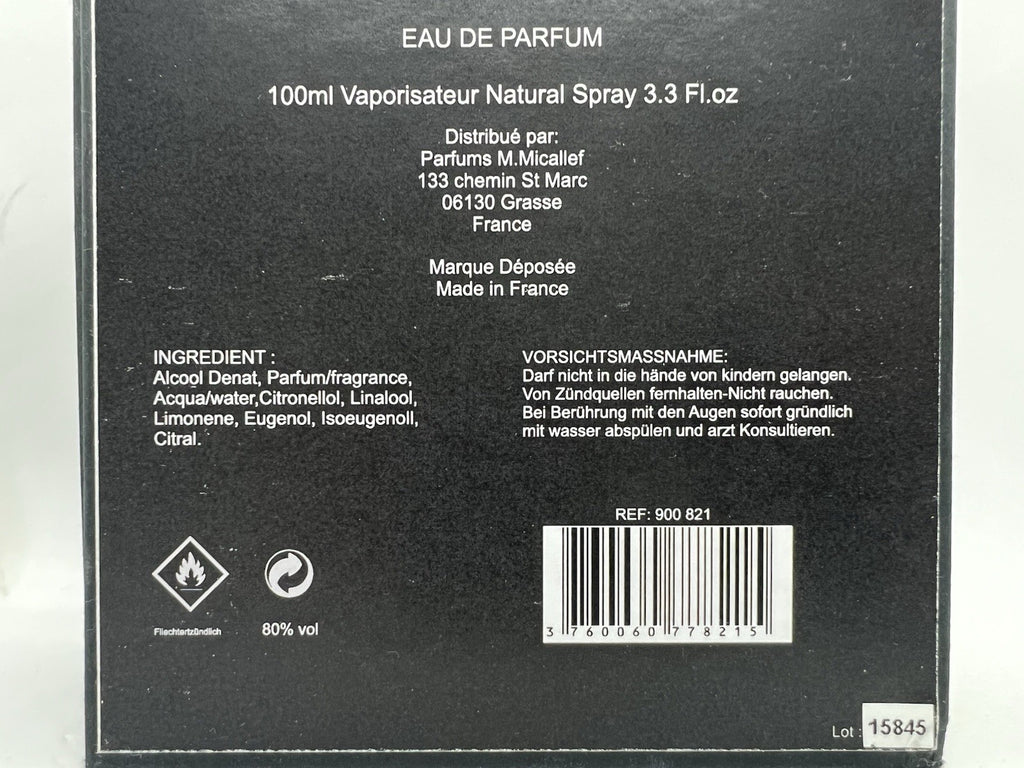 M. Micallef The No 1 edp 100ml (Rare & HTF) See Pics5