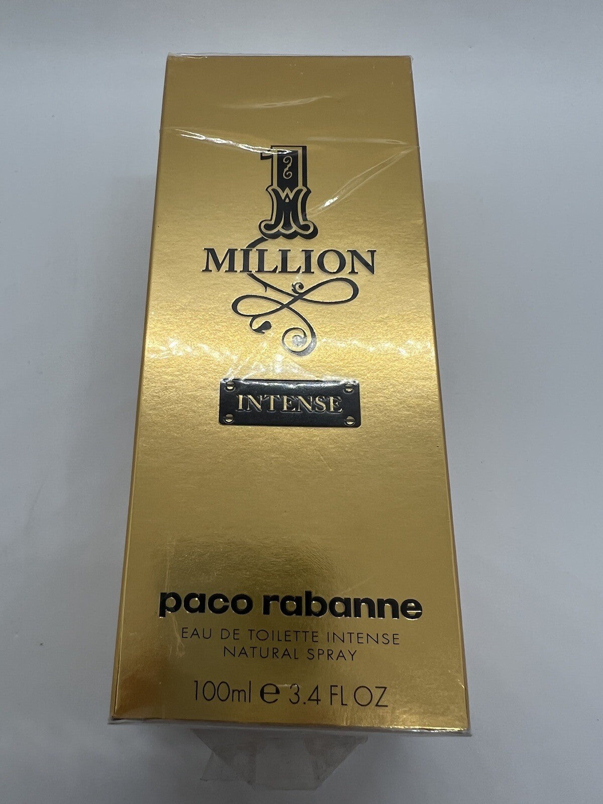 1 Million Intense Edt By Paco Rabanne 100ml/3.4 Oz Discontinued Rare SEE PHOTOS4