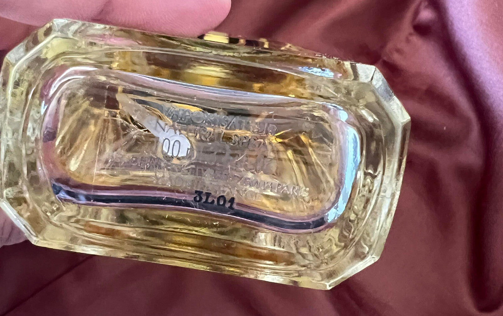 Guerlain Habit Rouge Edt  3.4oz / 100ml Old Formula 3L013