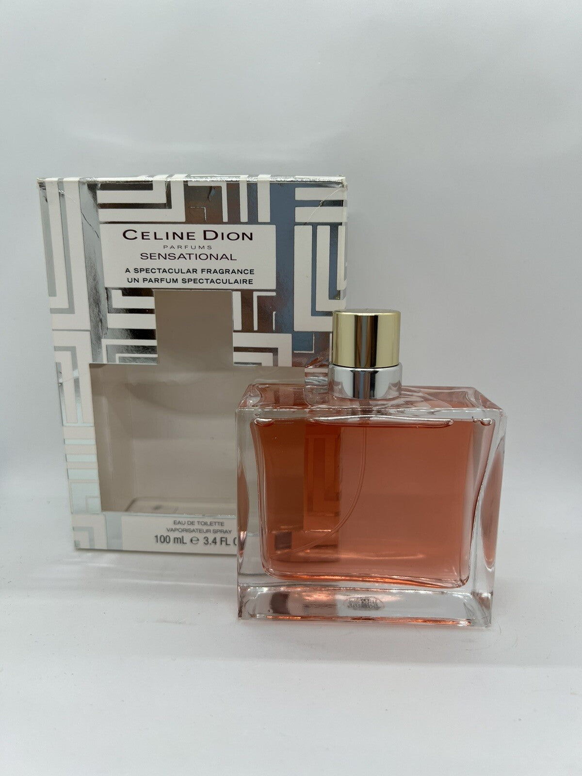 Sensational Edt by Celine Dion 3.4oz/100ml Open Box Discontinued0