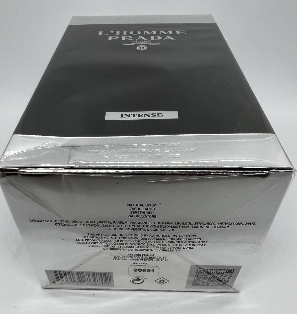 Prada L’homm intense Edp 150ml /5.1 oz /BNIB2