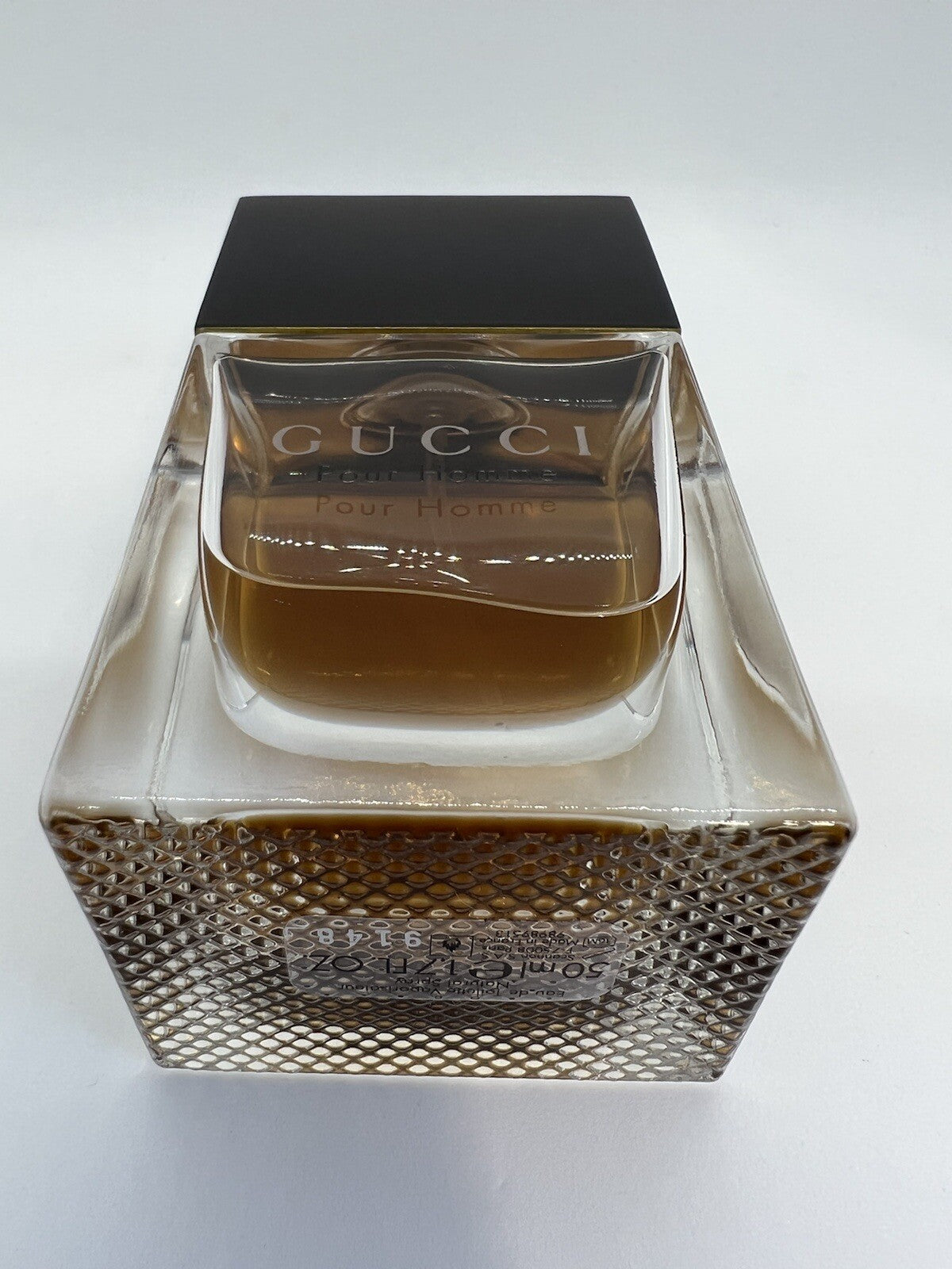 Gucci Pour Homme I Edt 1.7oz/50ml, Discontinued Rare Htf ( See Photos ).2