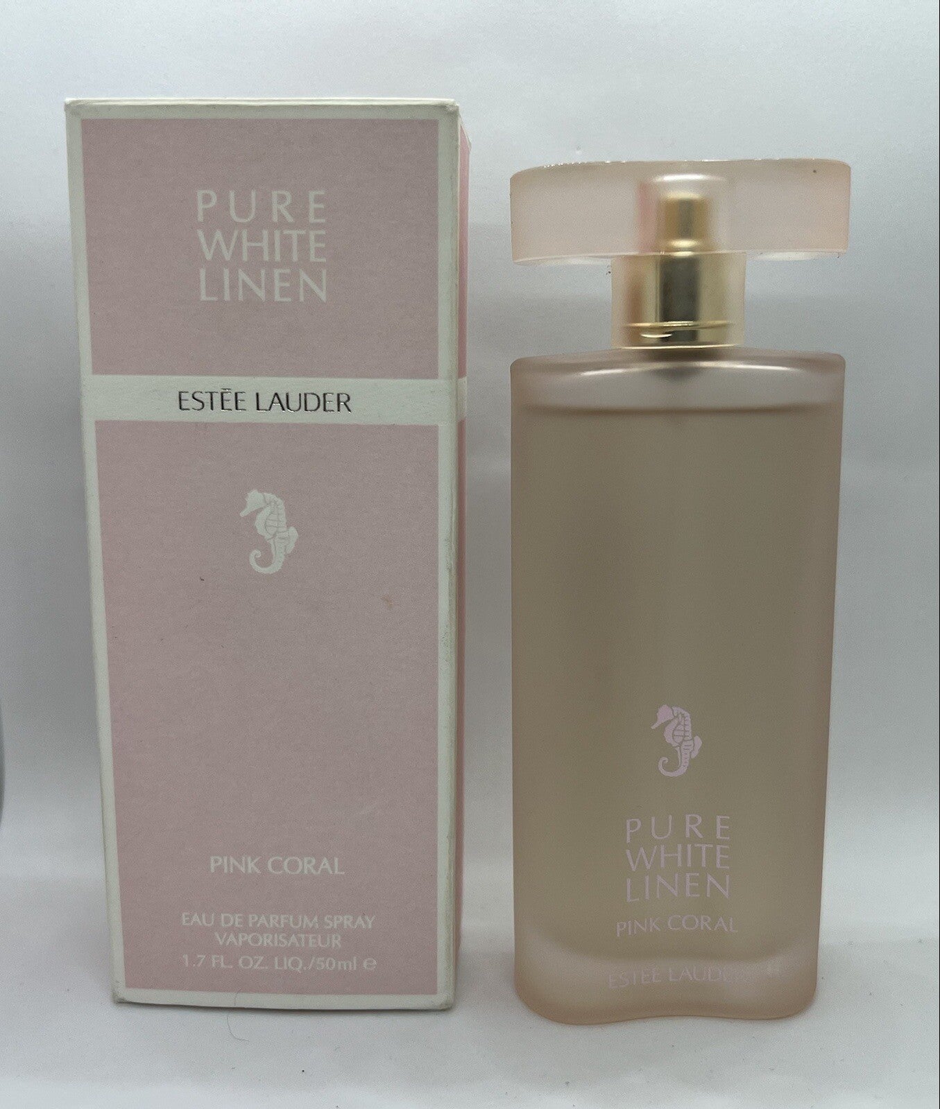 Pure White Linen Pink Coral Edp By Estee Lauder 1.7oz/50ml Discontinued Rare3
